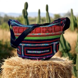 ETHNOTEK Vegan Bagan Crossbody Handmade in Vietnam bag Unisex